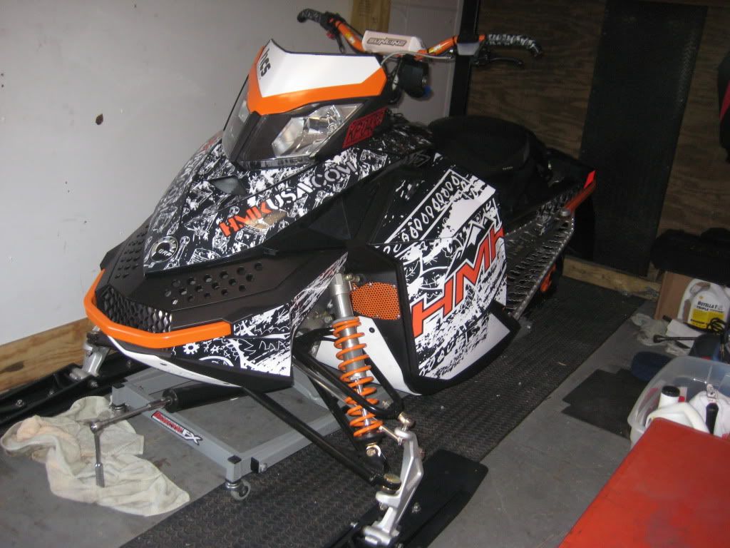 My '10 Ski Doo 800r shorty Build Page 8 REVXP / XS Chassis